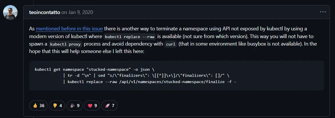 Path raw to delete finallizer