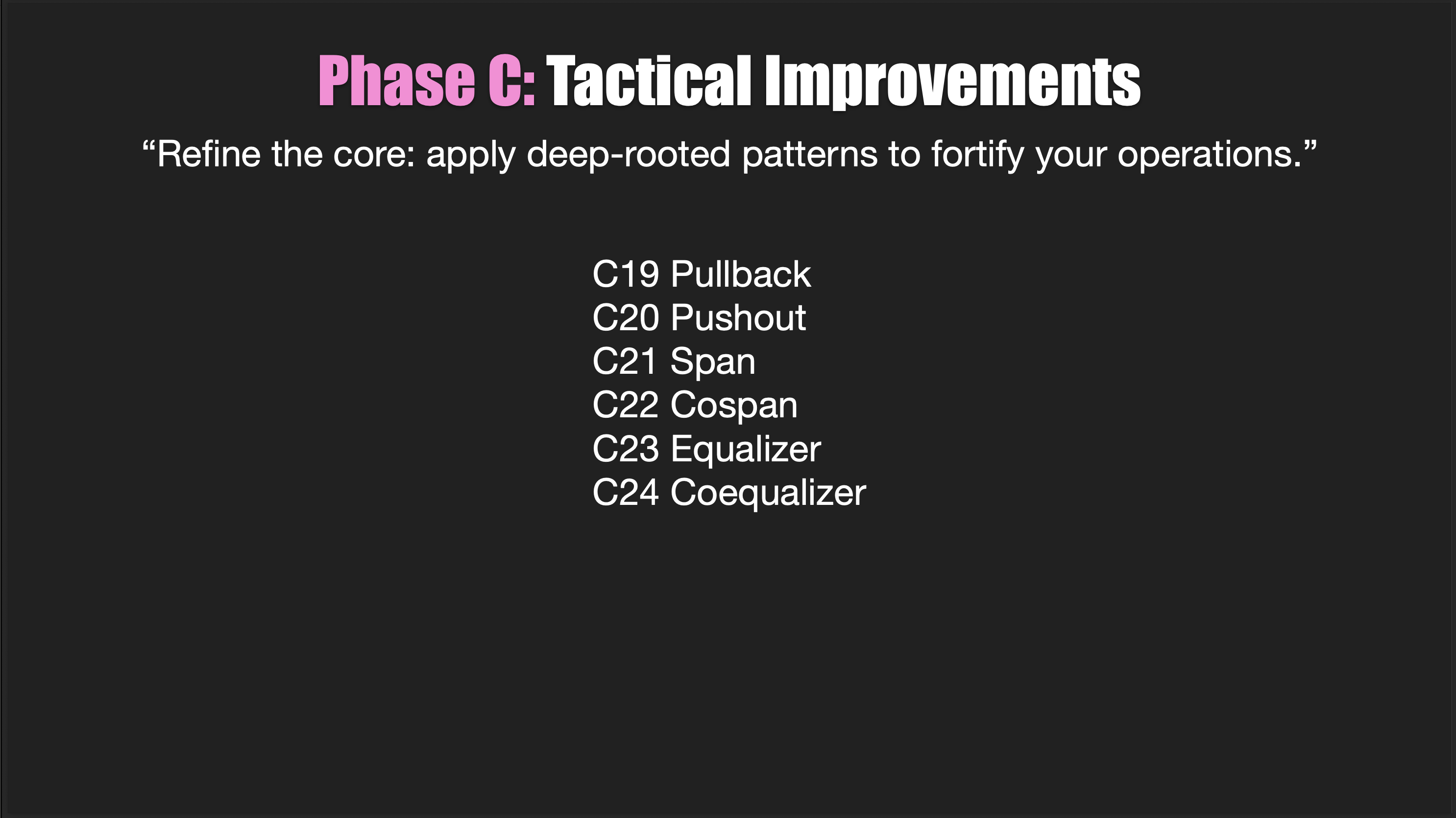 Phase C