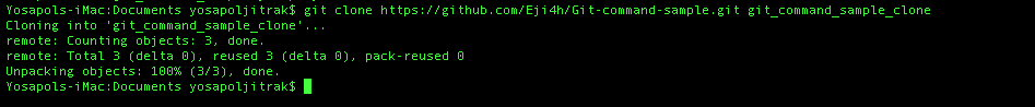 git clone