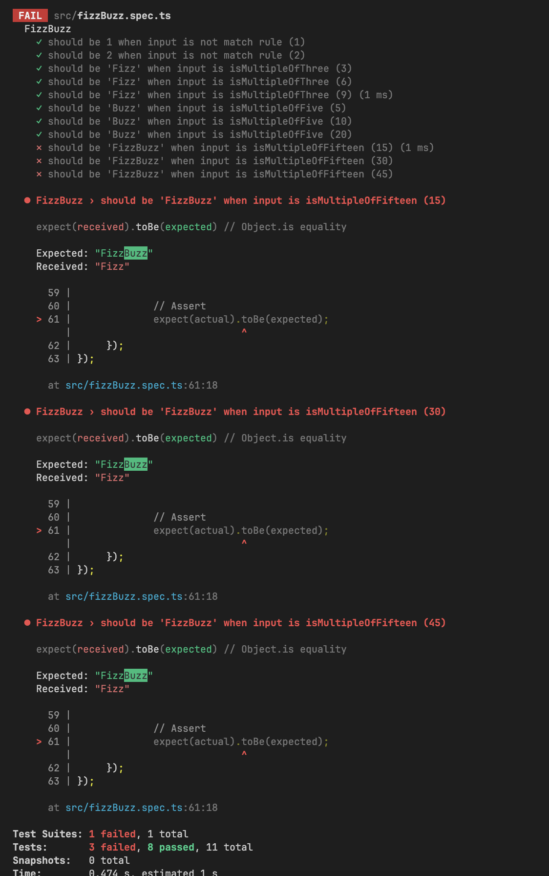 7th test failed again